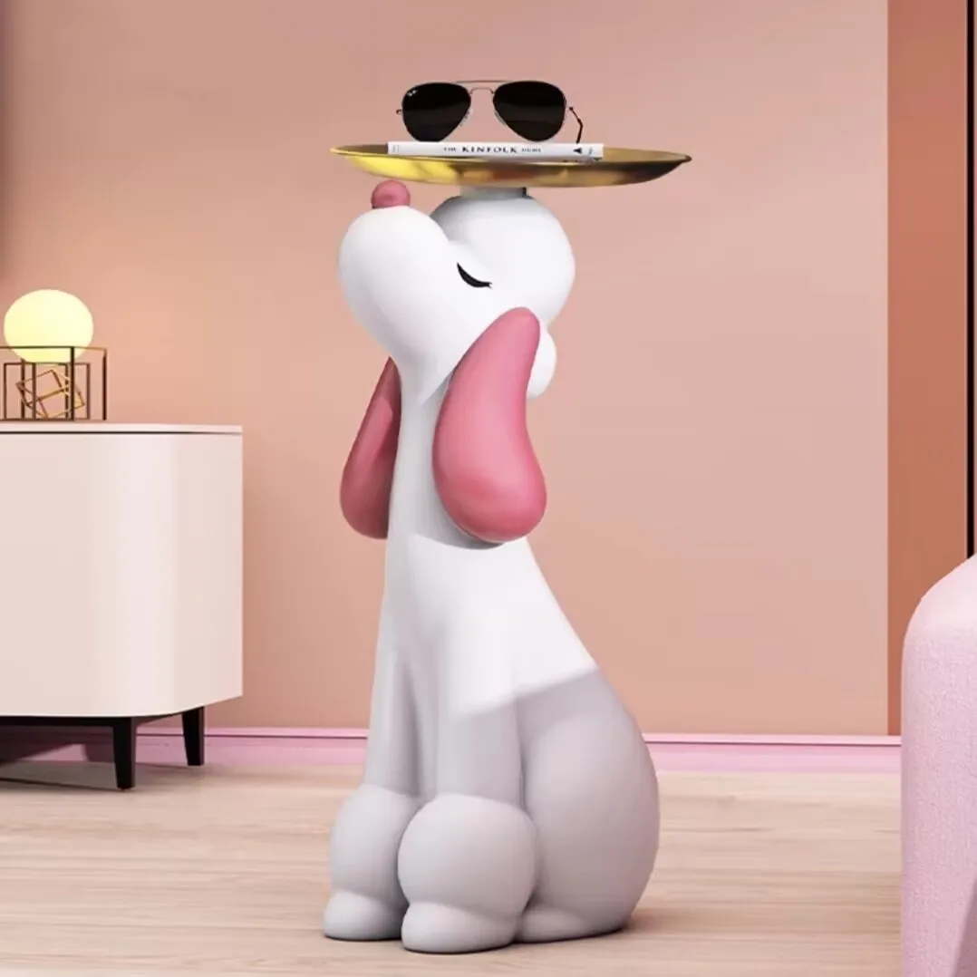 

Статуя пса из канифоли