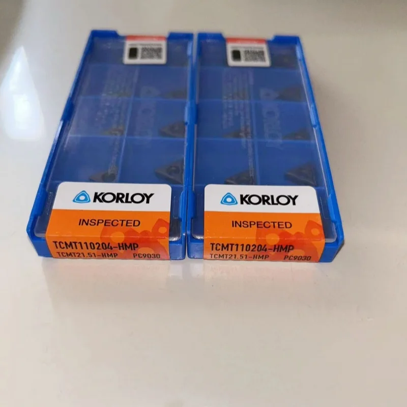 KORLOY TCMT110204-HMP NC3030 NC3020 PC9030 токарный инструмент лезвие карбидные вставки режущие