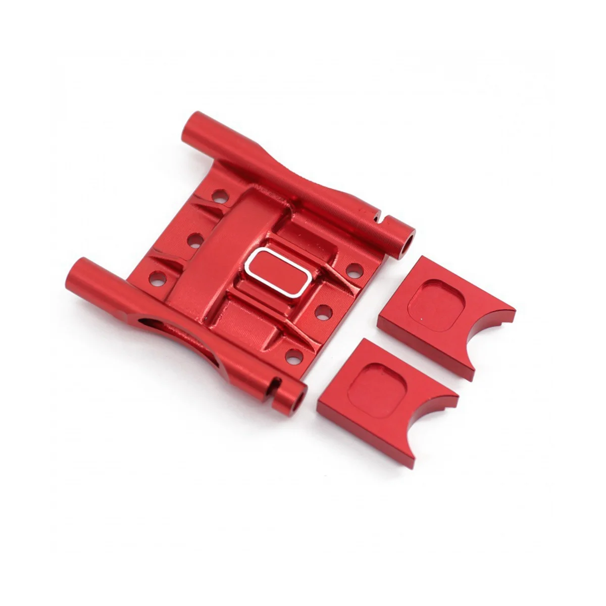 

For Arrma 1/8 Karton Senton OUTCAST Vagrant Talion Universal Metal Differential Cover,Red