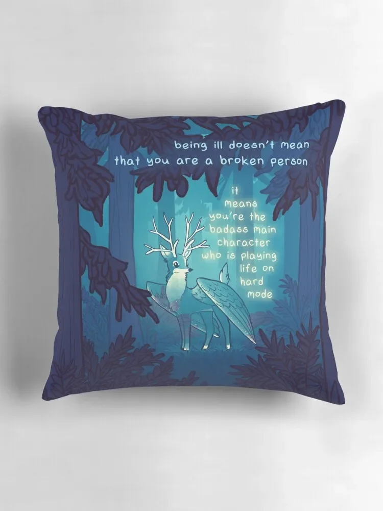 Вы главный герой призрачный лес перитон Крылатый олень диванная подушка диван