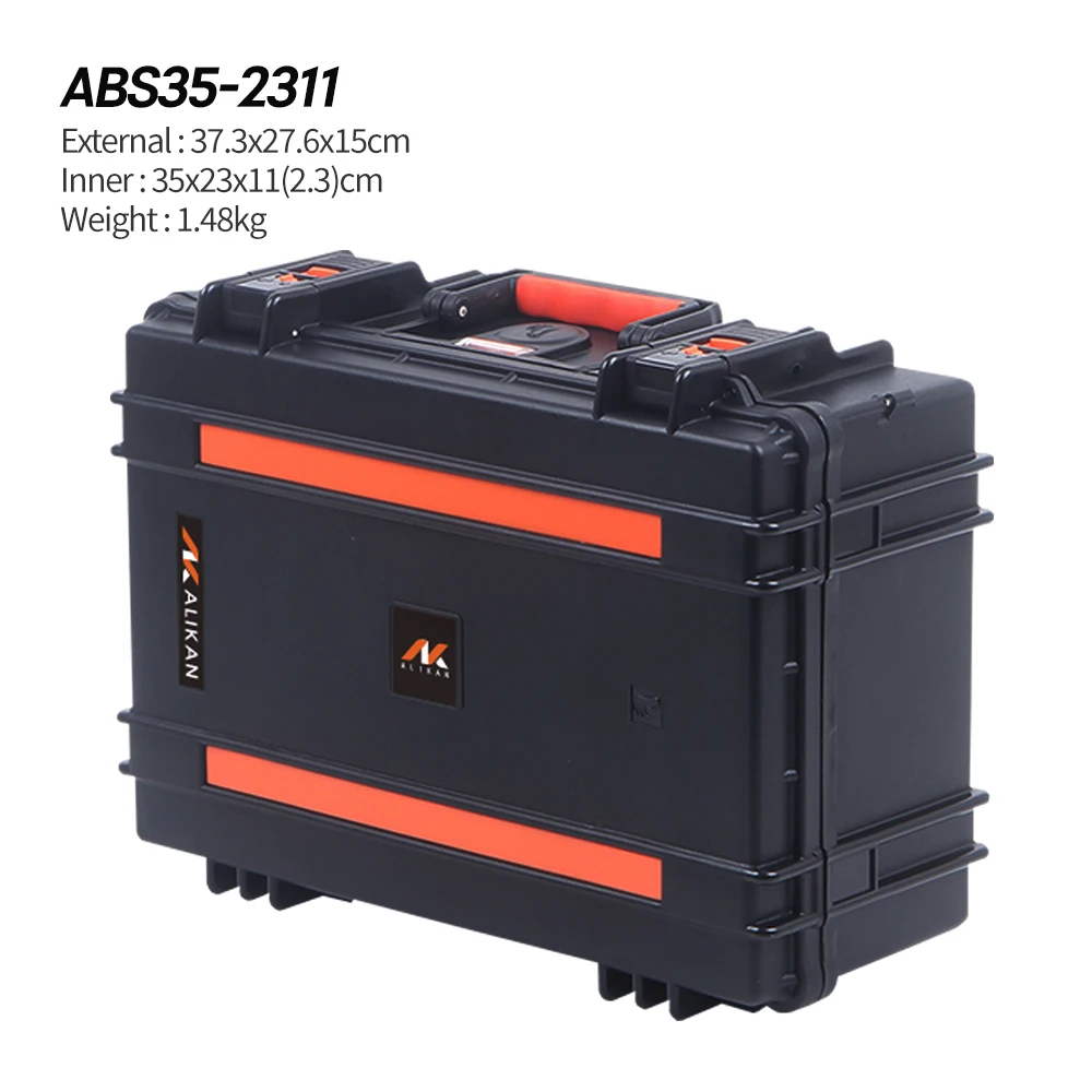 Фото ALIKAN ABS35-2311 37,3x27,6x15 см Alikan Водонепроницаемый жесткий чехол Водонепроницаемый переносной военный чехол Защитный чехол для оборудования №3