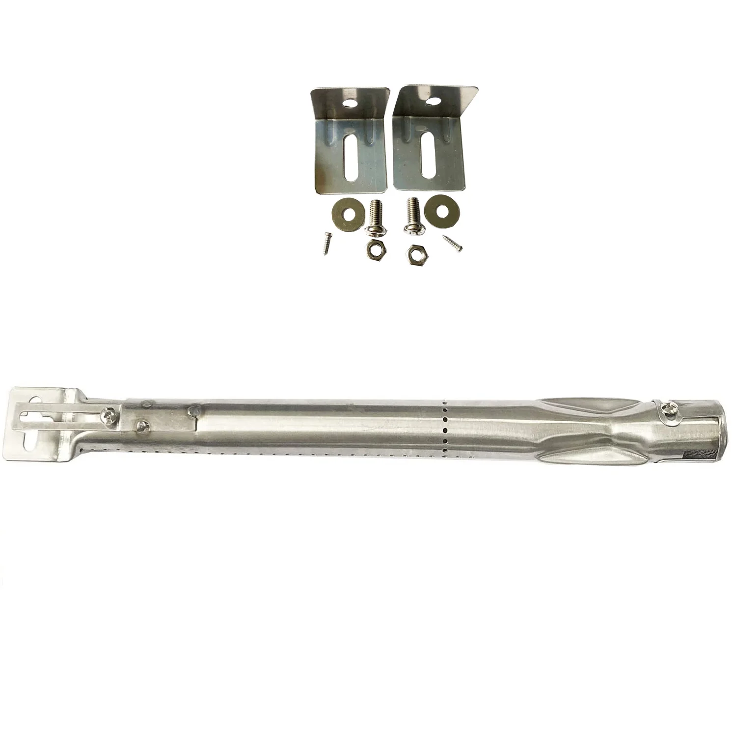 

1pcs/2pcs Stainless Steel Adjustable Telescopic Pipe Tube Burners BBQ Grill Parts Replacement Universal BBQ Grill Tube