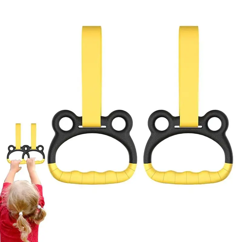 

Детские гимнастические кольца, фотомагнитные кольца грузоподъемностью 300 кг, набор аксессуаров для улицы, заднего двора, Колечки с препятствиями