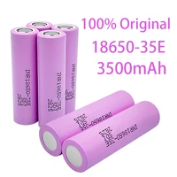 1 10 actual capacity original power 18650 lithium battery 35e 3500mah 3 7v 25a high power inr18650 electric tools