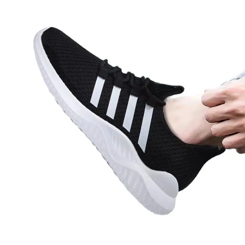 Hot Sale Light Running Shoes 44 Comfortable Casual Men's Sneaker Breathable Non-slip Wear-resistant Outdoor Walking Sport Shoes