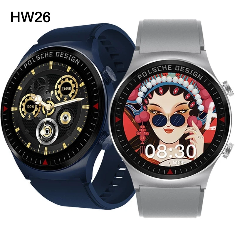 

HW26 Smart Watch 2022 Music Speaker Calls Sports Fitness Smartwatch for Men The Men's Smart Clock For Android IOS