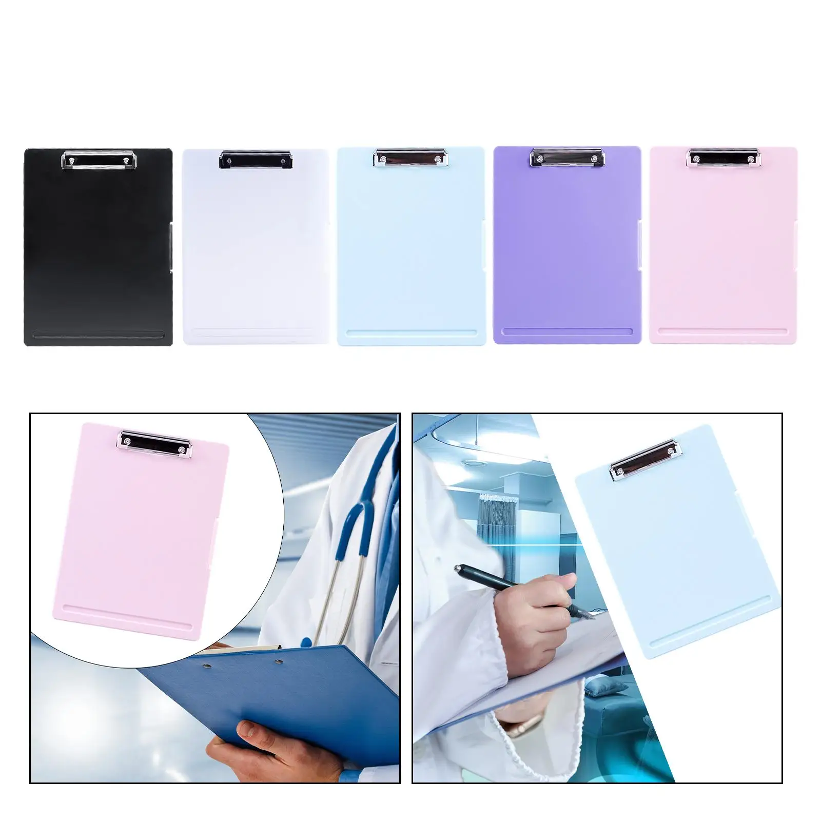 Низкопрофильная папка для бумаг с кармашком хранения документов женская