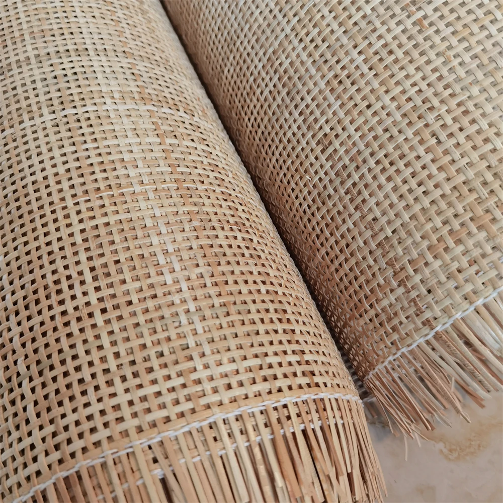 

2023 50 см/55 см x 0,8-1,5 метров настоящая ротанговая ткань 2,0 мм клетчатая натуральная индонезийская тростниковая мебель для стола