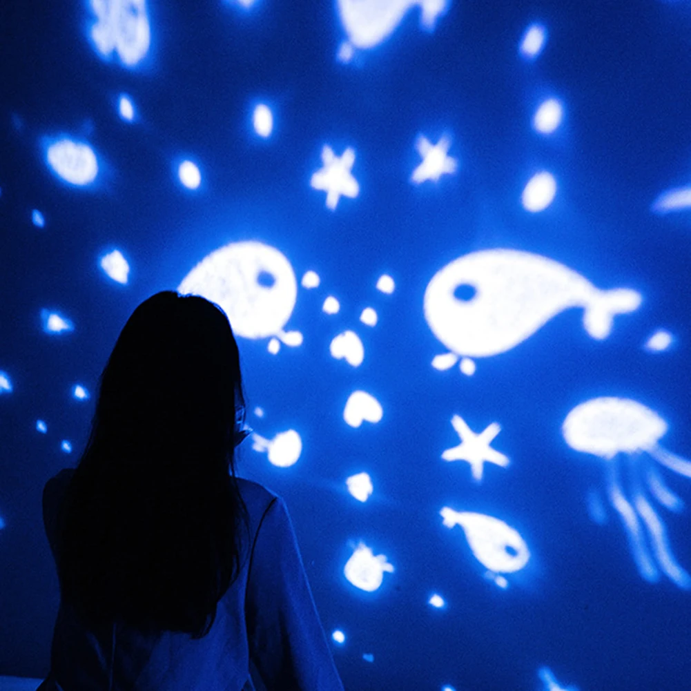 

Decorative Novelty Projection Lamp Romantic LED Night Light For Party