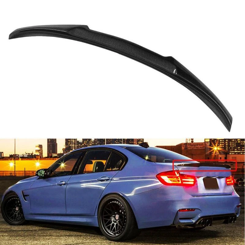 

Carbon Fiber M Style Rear Trunk Spoiler Wing For BMW F30 3 Series Sedan & F80 M3 2013-2018 Rear Wing Spoiler Lip Car Styling