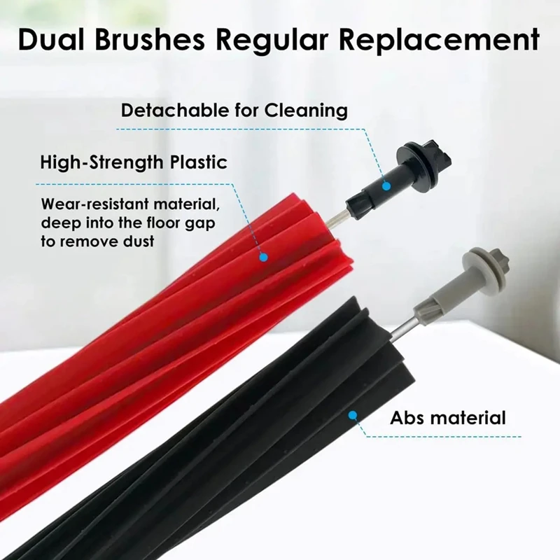 Для Roborock Q8 Max / Plus Q5 Pro Роликовая боковая щетка Фильтр Швабра Мешок для пыли