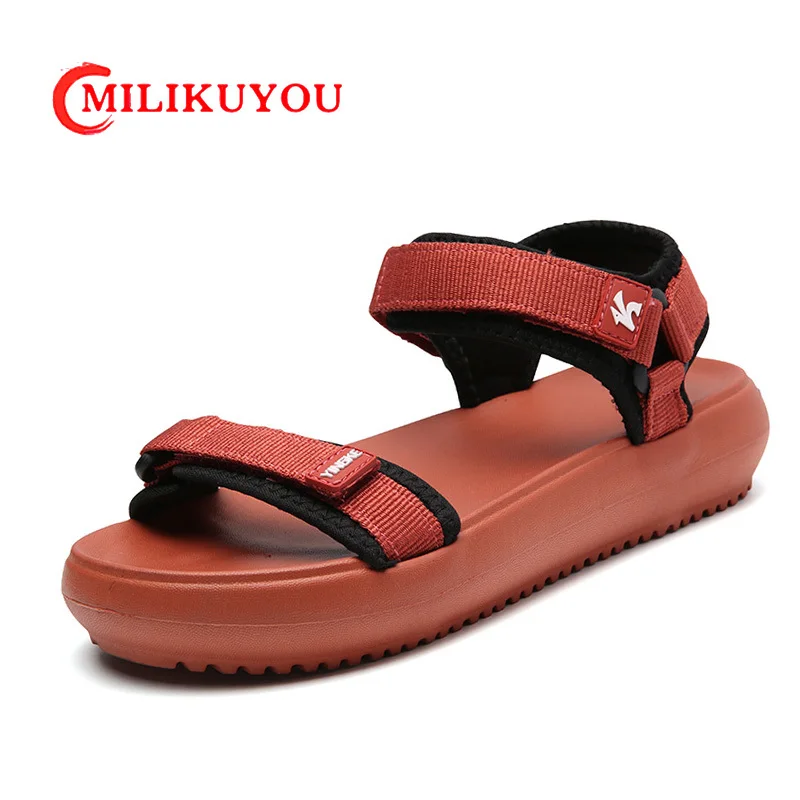 Summer Shoes For Women Sandals Flat Solid Color Sandalias Female Platform Open Toe  Ladies Slides Light Shoes Zapatillas Muje