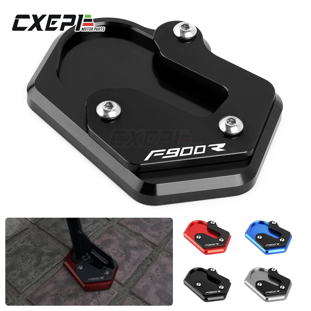 

2023 For BMW F900R F900XR F900 R XR Motorbike Kickstand Foot Side Stand Extension Pad Support Plate F 900R 900XR