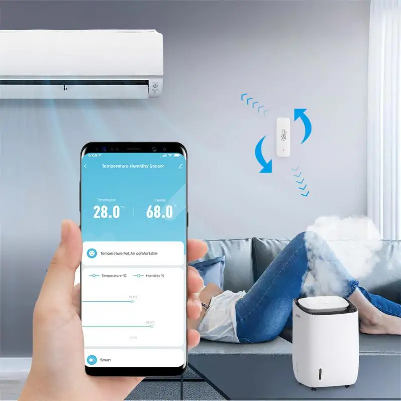 Рисунок 2 - Умный датчик температуры и влажности Tuya ZigBee