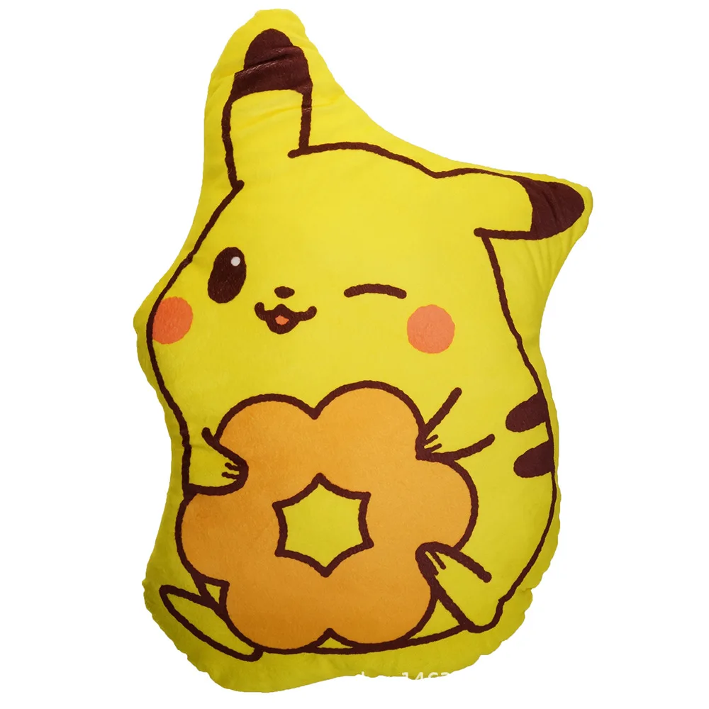 

Pokémon Japanese cartoon kawaii Pikachu pillow plush doll children's holiday birthday gift decorations