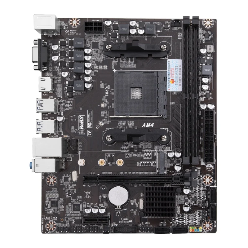 

HUANANZHI A320 D4 Motherboard For AM4 1331 CPU 2XDDR4 2133/2400/2666 2800/3000Mhz 32G RAM SATA3.0 USB3.0 AMD PC Motherboard