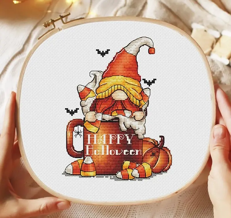 Halloween Dwarves High Quality  selling Cross stitch Handmade Counted Canvas DIY Cross-stitch kits Embroidery