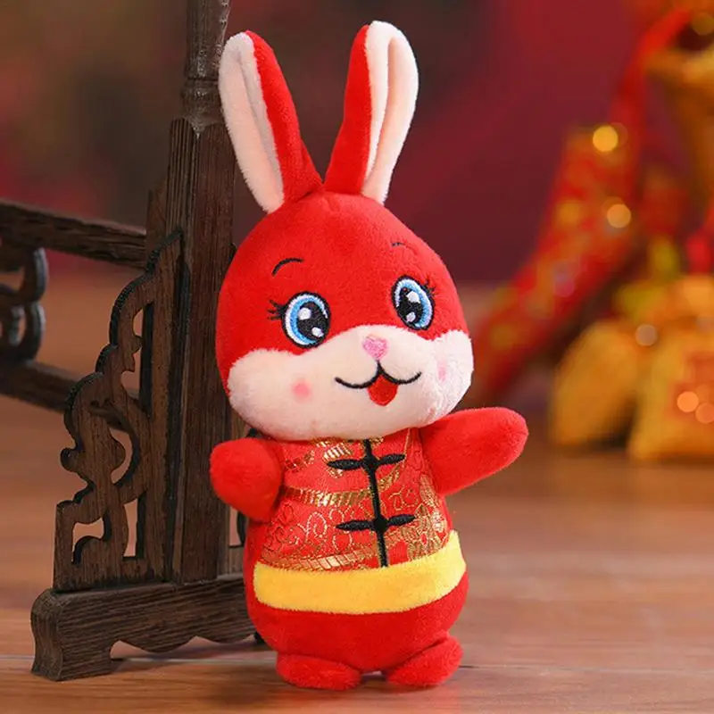 

Chinese Zodiac Rabbit Hanging Ornament Chinese New Year Hanging Decorations Chinese New Year Gift For Christmas 13cm