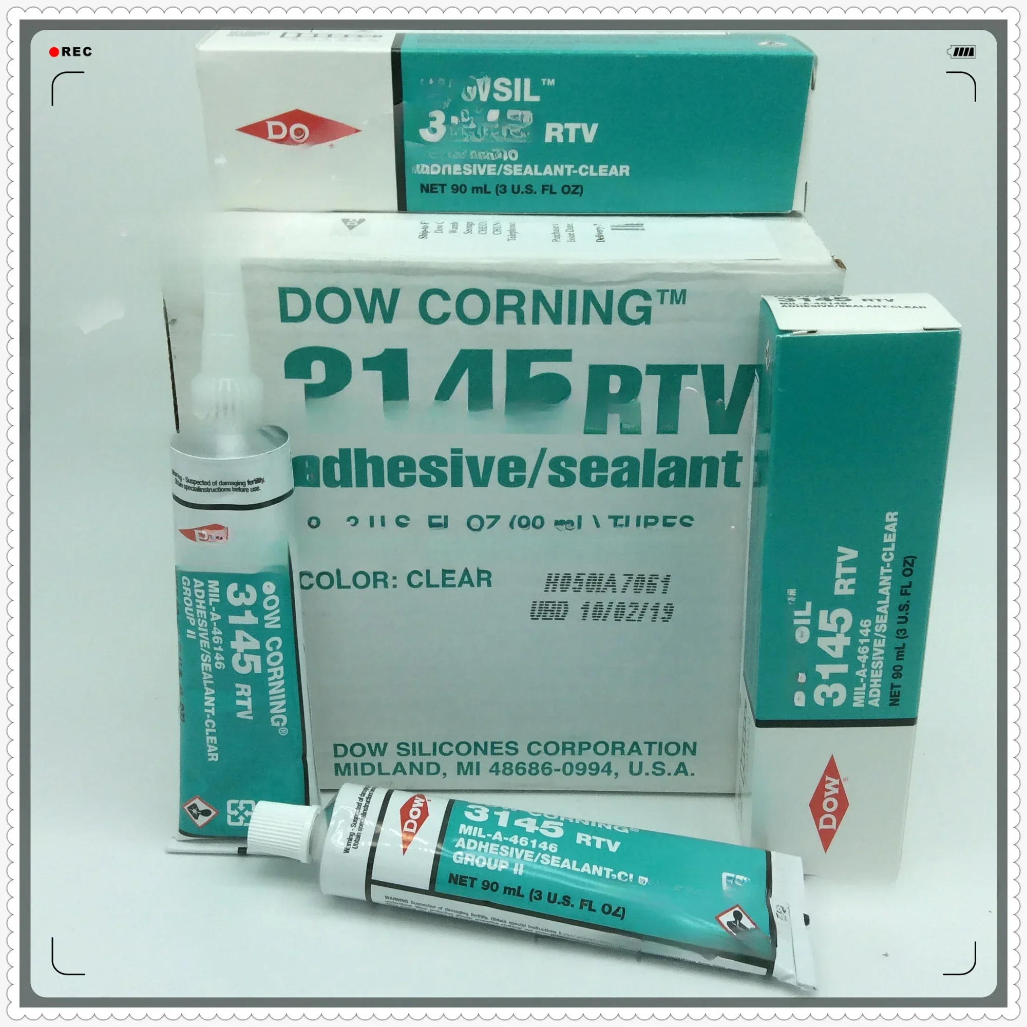 Прозрачный герметик для RTV DC3145/DOWSIL 3145