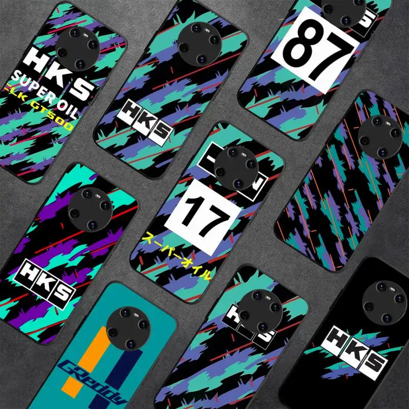 

Sports Car HKS JDM Accessories Phone Case for Samsung A51 A30s A52 A71 A12 for Huawei Honor 10i for OPPO vivo Y11 cover