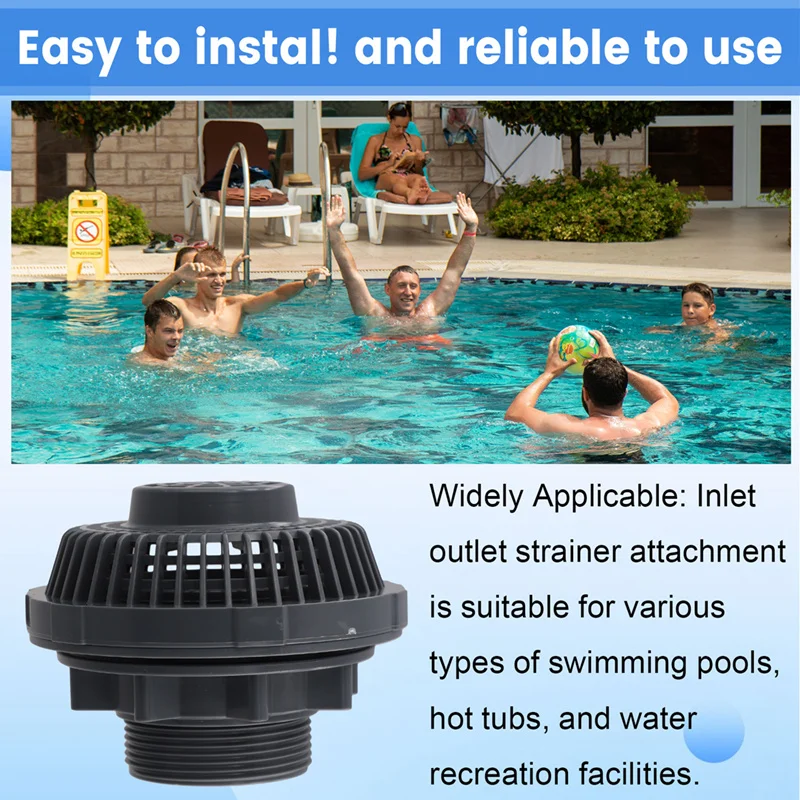 P6H1323 Pool Inlet Outlet Strainer Attachment Swimming Replacement For Hnemix INTEX