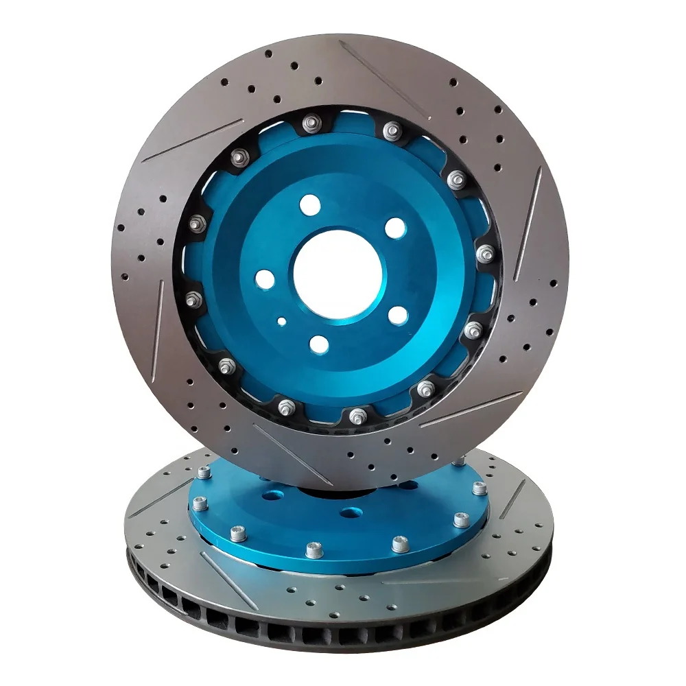 

Полностью готовый Просверленный и шлицевый модифицированный тормозной диск ротор плавающий Универсальный Автомобильный тормозной диск