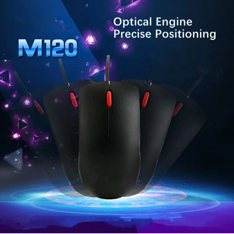 

Wired Mouse 1000dpi Universal Desktop Computer Accessories Notebook PC Laptop Business Home Office Usb Mice Black