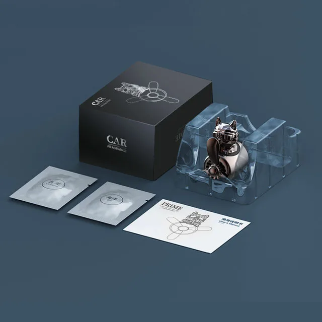 

Ароматизатор для автомобиля автоматический освежитель воздуха прохладный Бульдог пилот вращающийся пропеллер воздуховод духи ароматизатор 자동차 공기 청정기 аксессуары