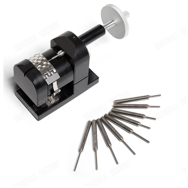 

Watch Band Strap Fixing Adjusting Removing Machine Watch Repairing Tool Removing and Inserting Watch Strap PIns