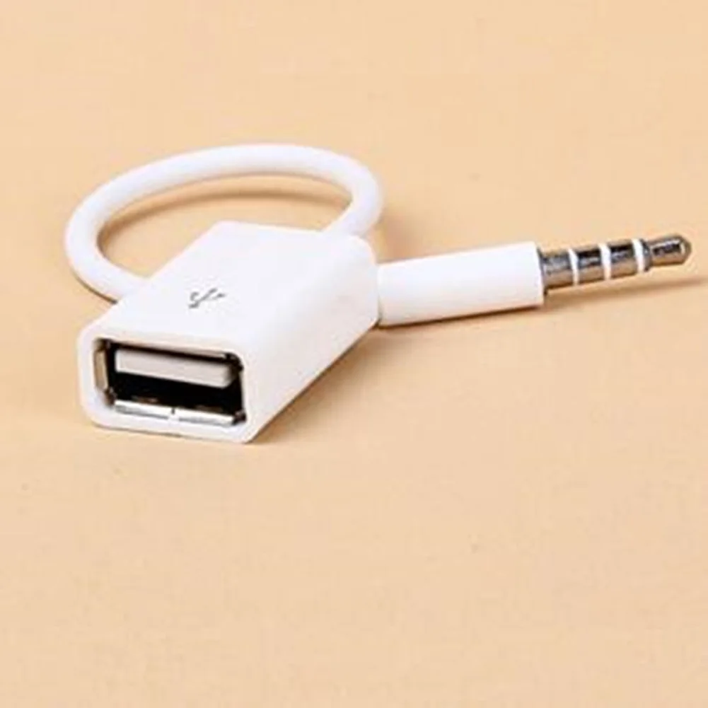 

Hot Selling Electronic Converter USB To 3.5mm AUTO AUX Audio Conversion Cable/data Cable/recording Cable