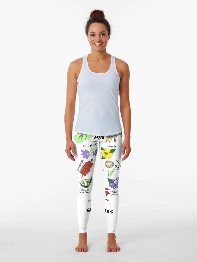 Растение эти экономия местных пчел Леггинсы спортивная одежда для спортзала