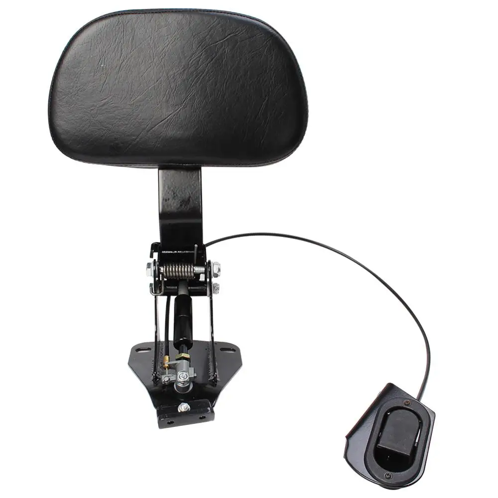 Регулируемая спинка для водителя мотоцикла с хромированным монтажным