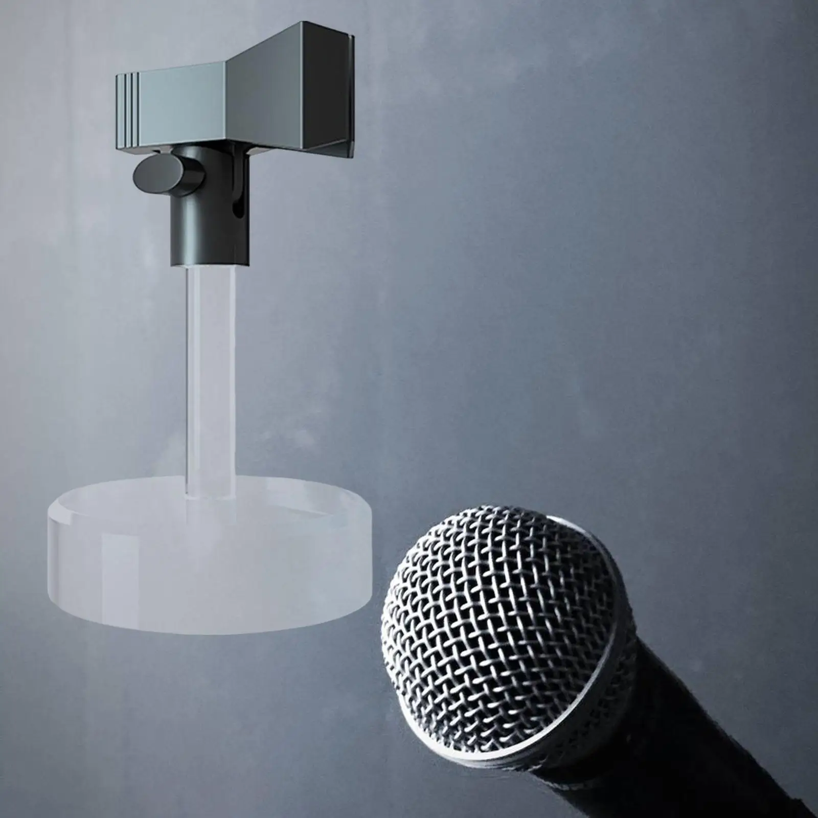 

Подставка для микрофона Настольный держатель для микрофона с зажимом для микрофона для живого видео