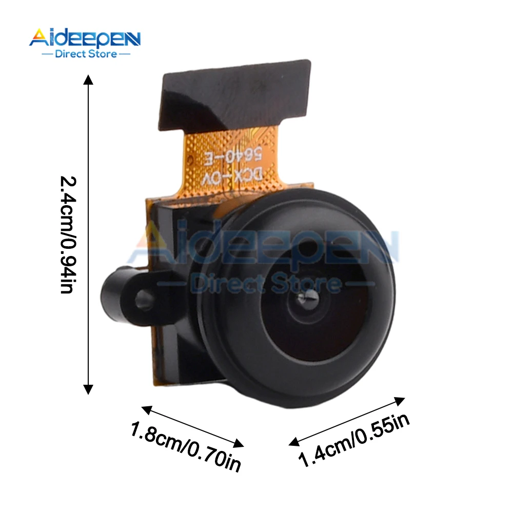 Модуль камеры OV5640 21 мм для ESP32-CAM модуль 5 миллионов пикселей 65 100 130 градусов 24