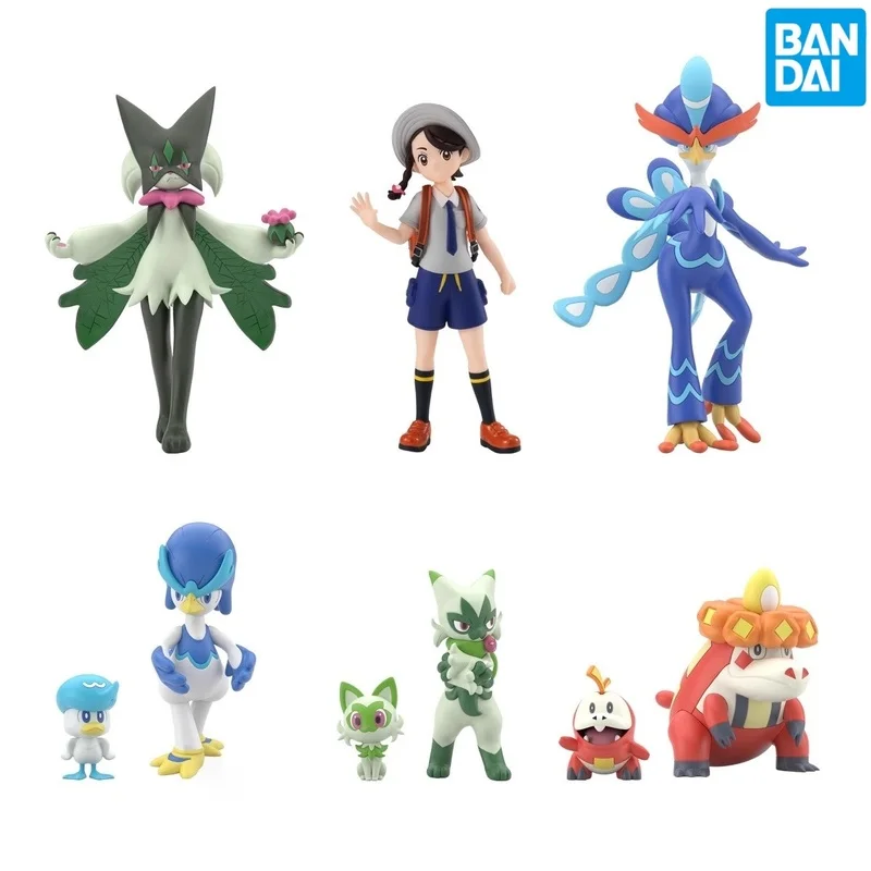 Фигурка героя из аниме Покемон игрушка в масштабе мира палидея Джулиана Meowscarada