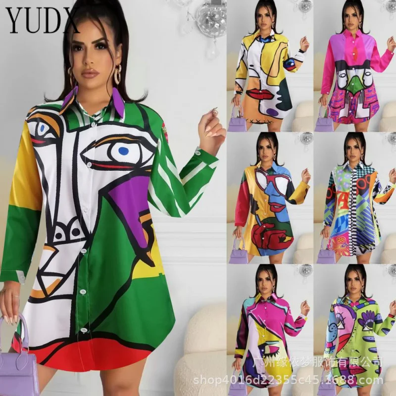 

Women's 2023 New Loose Casual Long Top Shirt