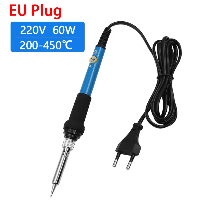 

Электрический паяльник 60 Вт с регулировкой температуры