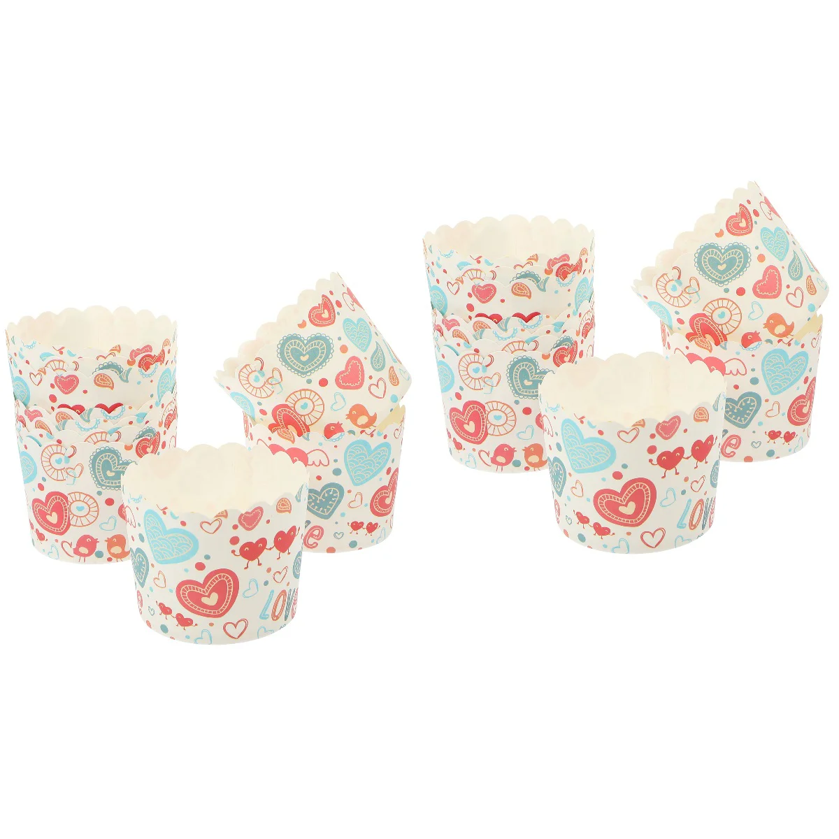 

20 Decorative Cupcake Liners Cupcake Wrappers Small Household Cups