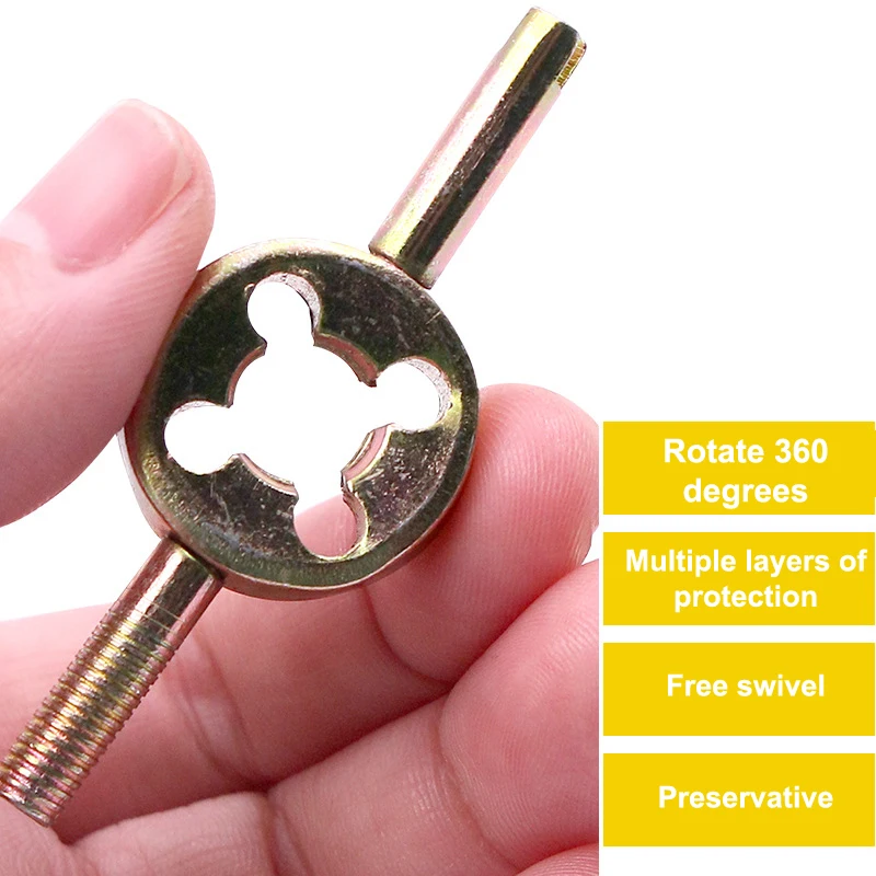 

Key Tire Screwdriver Two-ended Valve Core Wrench Mouth Air Conditioning Valve Key Tire Driver Tools for Mechanic