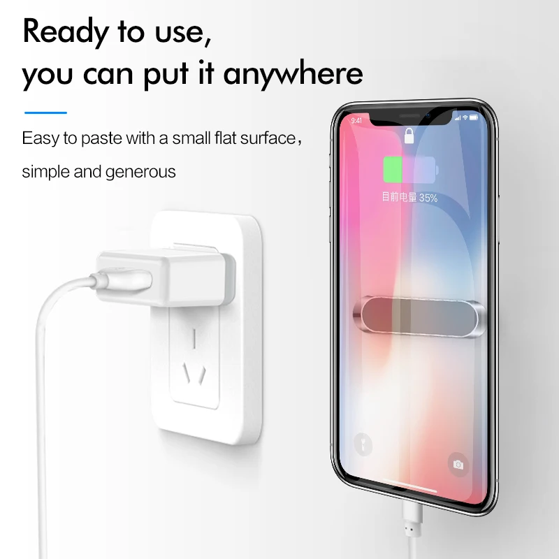 magnetic car phone holder dashboard mini strip shape stand for iphone samsung xiaomi metal magnet gps car mount for wall free global shipping