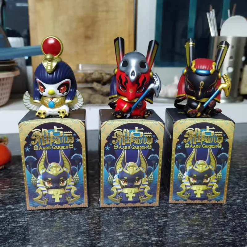 Глухая коробка Aaru сад сезон 2 таинственные египетские фигурки Caja Ciera таинственная коробка милая игрушка модель детский подарок-сюрприз