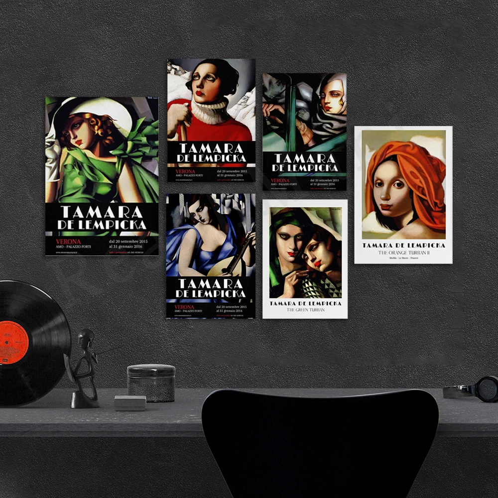 Tamara de Lempicka печать Современные художественные принты декоративные печатные