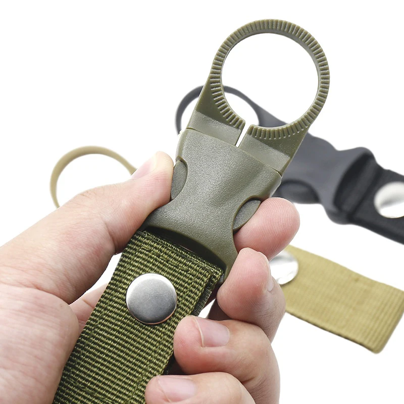 1 шт. лямка с пряжкой крючок держатель для бутылки водой зажим улицы нейлоновый