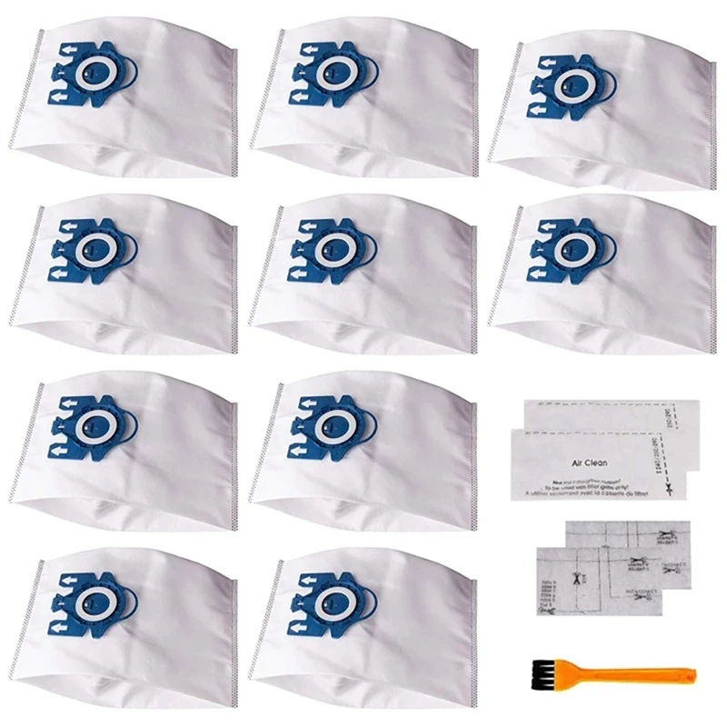 

10Pcs Vacuum Cleaner For Miele GN Airclean 3D Efficiency Dust Bags Replace For Miele GN Vacuum Cleaner Dust Bag Part