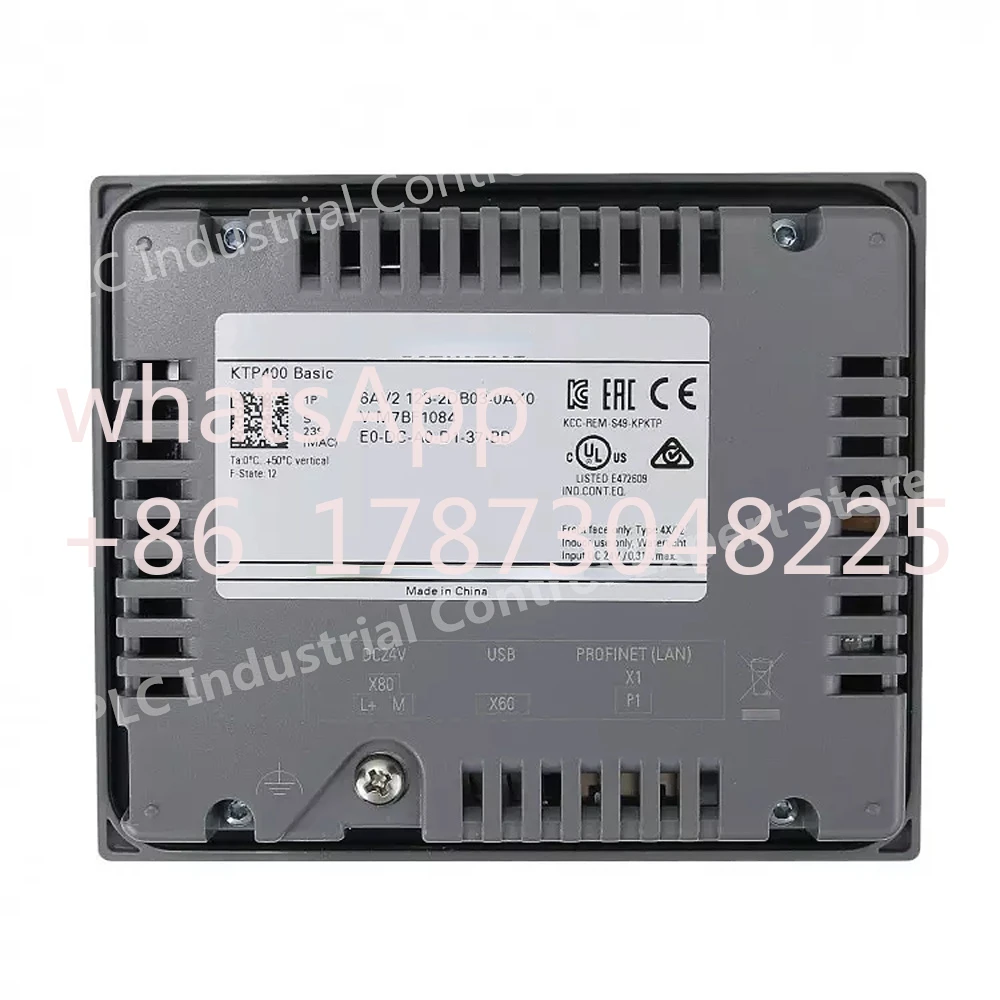6AV2123-2DB03-0AX0 HMI SIMATIC PLC KTP400 Базовая панель Key Touch 4 TFT-дисплей Интерфейс PROFINET 6AV21232DB030AX0