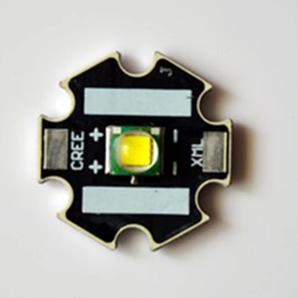 1 шт. CREE XML XM-L XML-L2 T6 LED U2 10 Вт Холодный белый высокомощный светодиодный эмиттер диод
