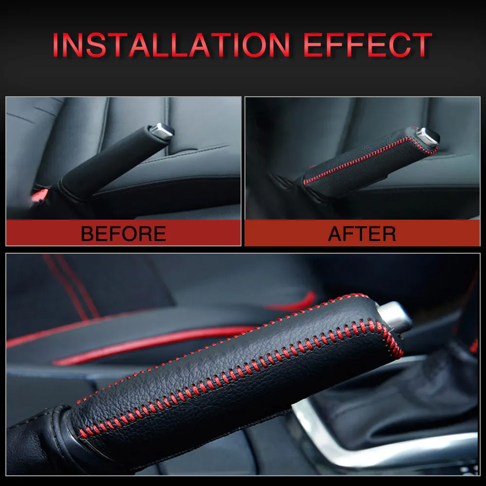 Кожаный чехол для ручного тормоза защитный рукав Mini Cooper F54 F55 F56 F57 R60 R61 F60 R55 R56 R57 R58