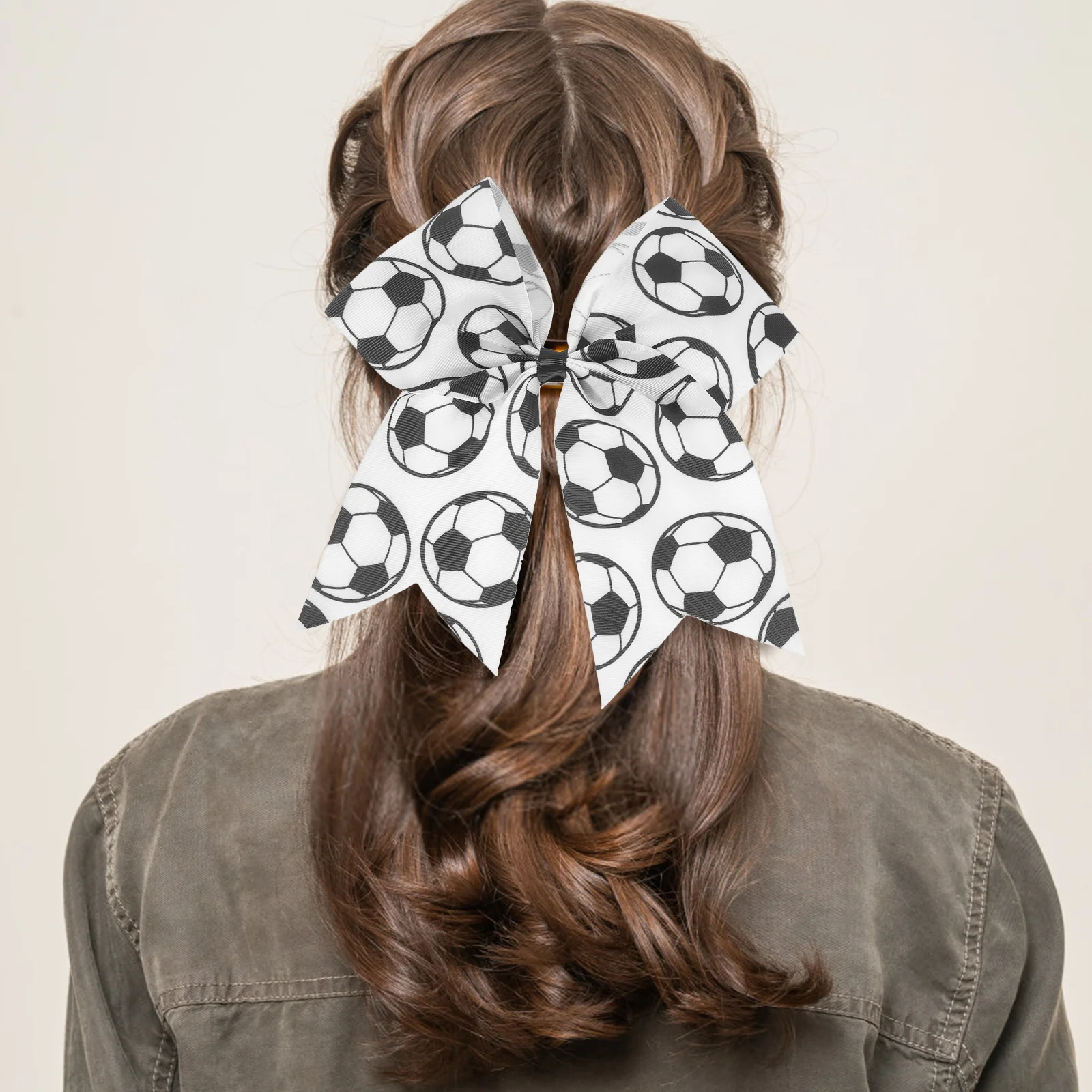 

Hair Accessories Kids Bow Elastic Ponytail Holders Elasticity Rope Ties Bows Thread Webbing Child