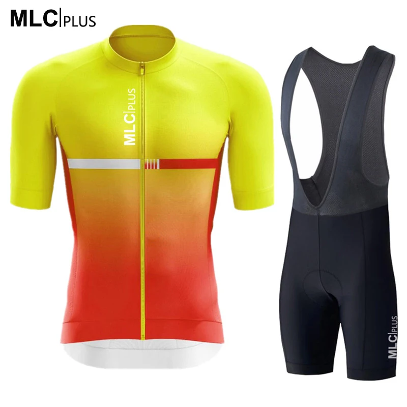 

Cycling Sets Bike uniform Summer MLC IPLUS Cycling Jersey Set Road Bicycle Jerseys MTB Bicycle Wear Breathable Cycling Clothing
