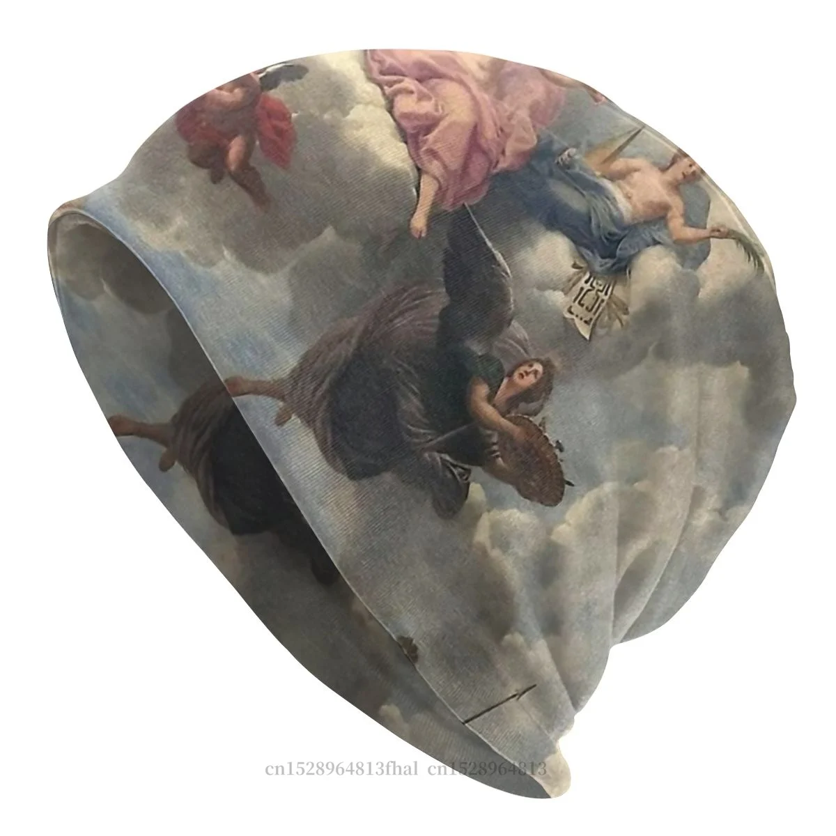 Фото Шляпа Эстетическая с изображением ангелов мужская осенне-Весенняя тонкая шапка